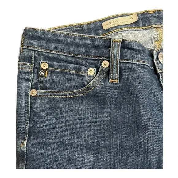 AG Adriano Goldschmied Jeans The Stilt Cigarette Leg Dark Wash Denim Women’s 28R - Picture 7 of 16